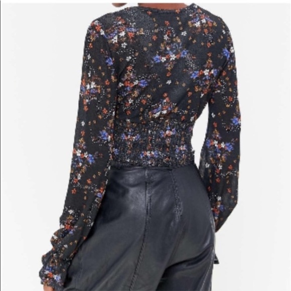 Urban Outfitters taran smocked surplus crop top S - Picture 7 of 12